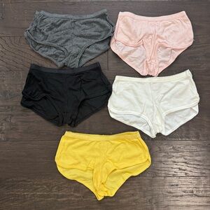 Vintage 2002-2003 Victoria Secret Panty/Underwear Bundle (5 pairs Size XS)